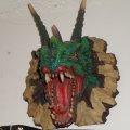 Pissed off Dragon head.