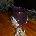 Purple Dragon Wine Glass Fellowship Foundry