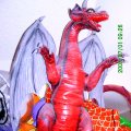 Red Latex Dragon, got it at the Halloween shop