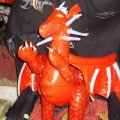 Red dragon from Italy - Almost looks like Dragon from Shrek