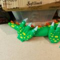 inflatable Dino for a day tail and hands