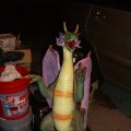 Latex stuffed dragon