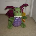 Cute Little Green and Purple Dragon - Some small dragon from target