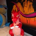 Trudi Red dragon Plush