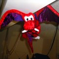 My First stuffed Red Dragon, He got me into loving Plush