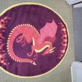 Red Dragon Rug from Thinkgeek