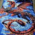 Plush dragon blanket Wittby Wyrm