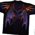 Dragon Wings Shirt Back side
Liquid Blue