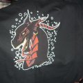 Red And Black dragon design