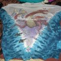 liquid blue sea dragon  Front