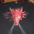 Red dragon shirt Front-side