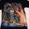 Glow in the dark dragon shirt front - Might be a Rock Cheng (Rock eagle) shirt. I didnt see it on there site so prototype?