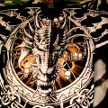 Tribal Dragon shirt All over design