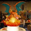 Charizard Statue on Display